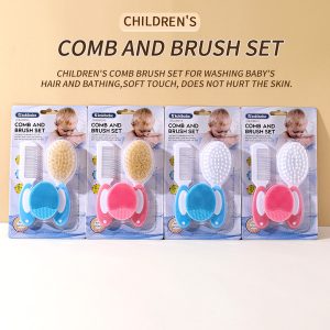 Baby Safety Comb and Brush Set for Newborns