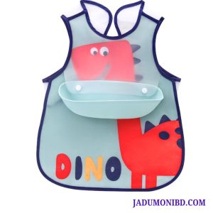 Baby Saliva Bibs - Waterproof Vest Style Eating Bib for Kids